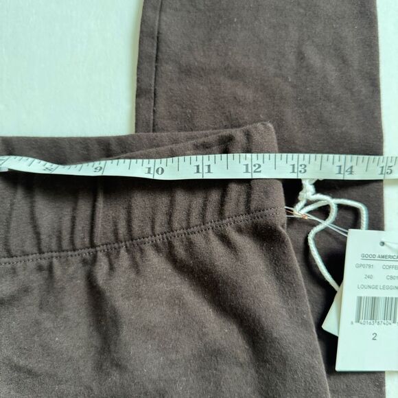 Good American Brown Coffee Essential Lounge Legging Size 2 / Medium NWT - Picture 5 of 7
